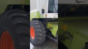 Зерноуборочный комбайн Claas Mega 360 экспресс-обзор от Сергея Кондратова
