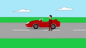 Мультфильм для детей - Пазл с машинками (Внедорожник, родстер, фургон)