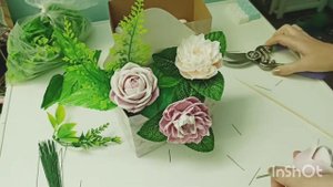 Собираю букет из мыла в конверте