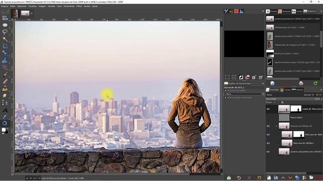 GIMP - Nitidez смотреть онлайн