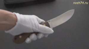 Нож Горностай (Накладки орех, 100Х13М) -  nozh74.ru