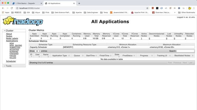 Flink Development Platform: Apache Zeppelin -  Part 4  Flink yarn mode смотреть онлайн