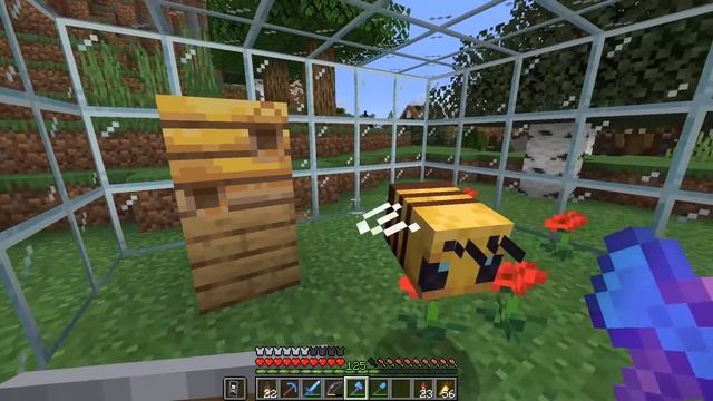 Bees Bee Nests Hives  Honey!  The Minecraft Survival Guide Tutorial Lets Play Part 269