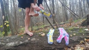 ? Зимние носки для активного отдыха, подробный обзор и примерка ?