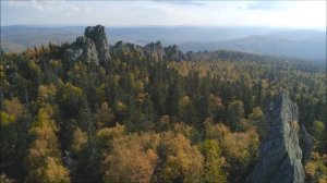 Хребет Еракташ. Осень. Южно-Уральский заповедник.  _ South Ural Reserve, Russia