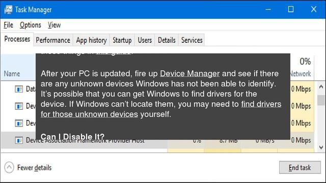 What Is “Device Association Framework Provider Host” and Why Is It Running on My PC? смотреть онлайн