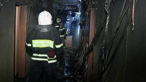 11 студентов пострадали во время пожара в общежитии Московского авиационного института