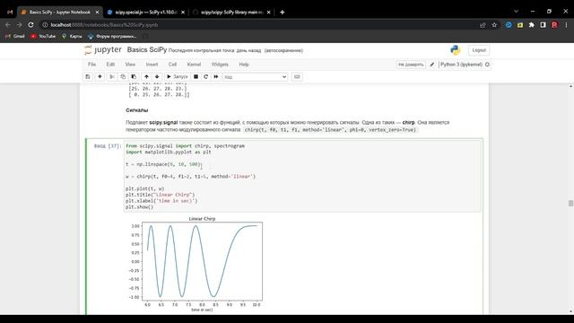 Основы SciPy | Научные И Математические Вычисления На Python смотреть онлайн