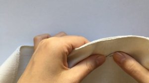 Шов "Вперед иголку"