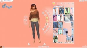 The Sims 4: AUTUMN COUPLE Create A Sim | Pumpkin Spice Maxis Match