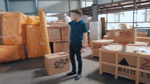 Отгрузка мебели из Китая в Москву МБЛТур _ Сентябрь 2021 _ 40 футов контейнер #shorts