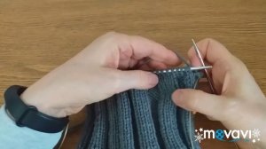 Красивое закрытие макушки шапки.