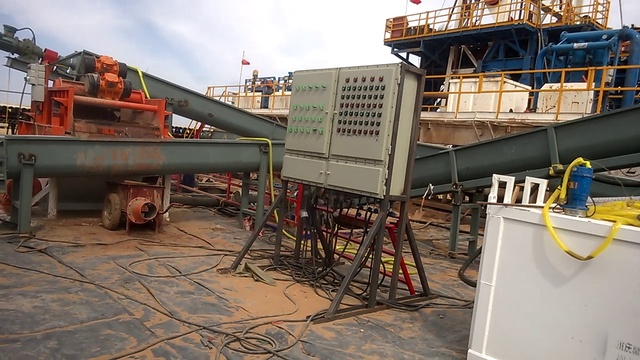 Практический пример системы утилизации бурового шлама на буровой-4