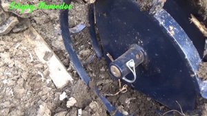 Испытание картофелесажалки для мотоблока