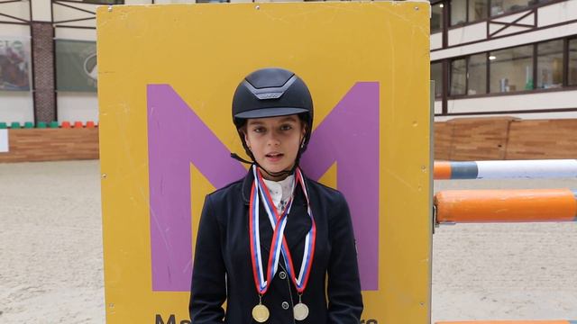 Олеся Лукина - победитель маршрута 100 см среди детей смотреть онлайн