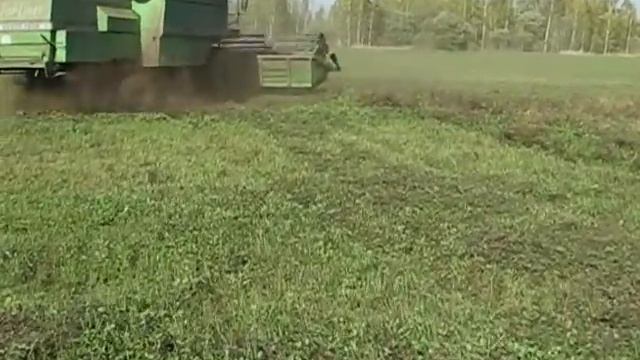 Комбайны Deutz Fahr 4065, 4075, 4080.Уборка клевера на семена. смотреть онлайн