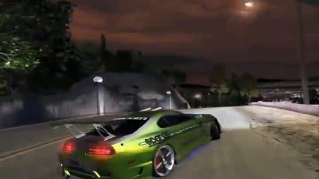 Green supra Drift nfs u2 смотреть онлайн