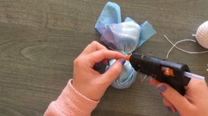 Украшение на елку/Сделай сам елочный шар.