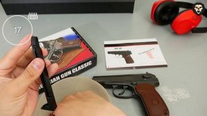 Пистолет - BORNER PM49 пневматическая копия пистолета Макарова