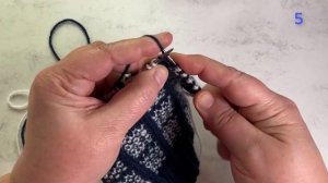 Клетка, легко и просто, без схемы и описания. Вязание спицами. Woven Block Stitch.