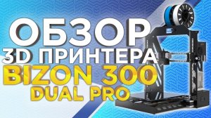 Обзор 3D принтера Bizon DUAL PRO 300  | PRUSA i3 из России  | Что лучше Bizon или Ender!