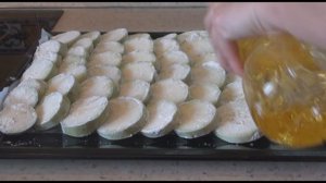 Жареные кабачки в духовке за 5 минут