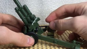 Лего гаубиця М 30. LEGO howitzer M30