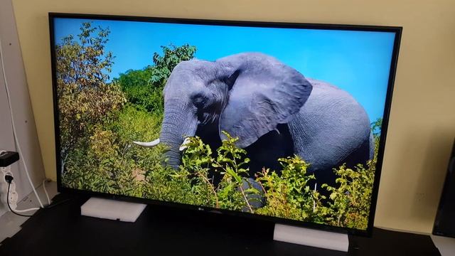 Телевизор 55 дюймов LG 55UK6450PLC с дефектом фоновые полосы правой части экрана смотреть онлайн