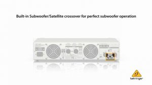 BEHRINGER iNUKE NU6000 Ultra-Lightweight, High-Density 6000-Watt Power Amplifier