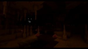 Minecraft cave sounds with scary images