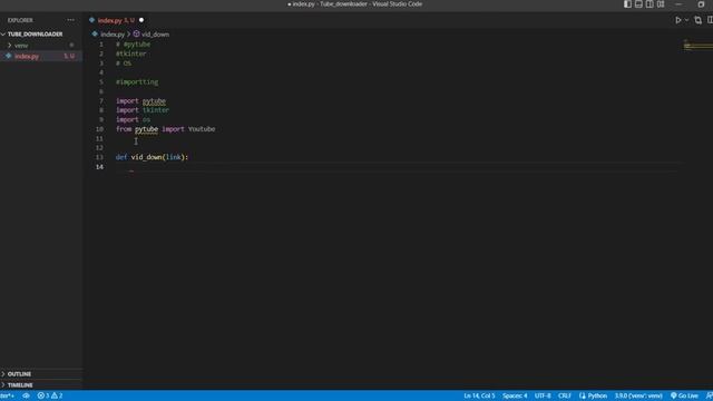 #download  #youtube  #videos  using #python   new #series Tube Downloader.