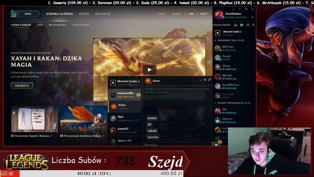 #61 Live League of legends+ Fajne Giveway (Czytaj Opis) смотреть онлайн