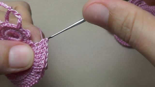 Мастер-класс вязание цветка крючком по спирали - Spiral crochet flower