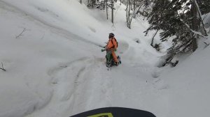 Сноубайк - это кайф! #сноубайк #Сахалин #yetisnowmx #snowbike
