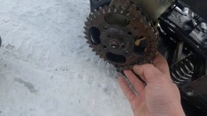 Еще один самодельный снегоход