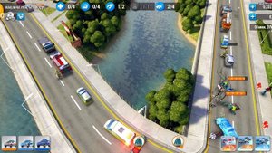 Emergency HQ. Машина упала в воду!