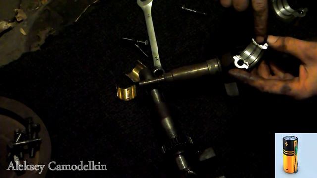 Разборка мотоблока Нева с заменой коленвала и самодельными вкладышами смотреть онлайн