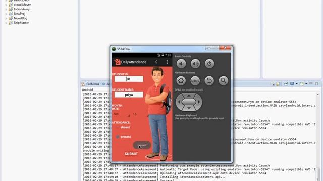 Android Attendance Assesment смотреть онлайн