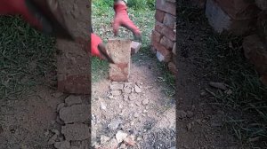 как очистить старинный кирпич