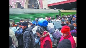 ДУШАНБЕ-МОСКВА- ПОЕЗД, РЖД ГОТОВ ДЛЯ ВВОЗА МИГРАНТОВ В РОССИЮ