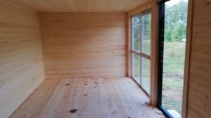 6х3м с панорамным окном . 19 августа 2020 г.