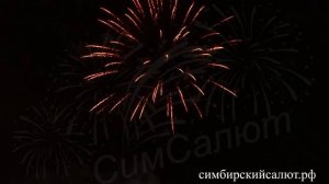 Профессиональный салют с буквами и сердцами (№1804)