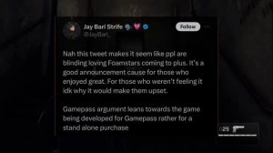 PS5 Fanboy Says Play FOAMSTARS or Get BLOCKED | Reforge Gaming Says Starfield is Going to PS5