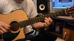 The Beatles - Yesterday (full song on guitar with tab). Песня Битлз - Естердэй  на гитаре