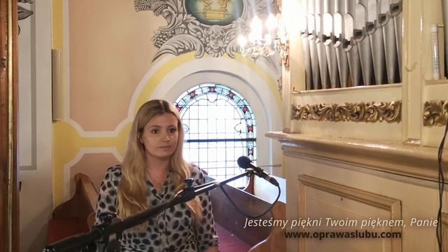 Jesteśmy piękni Twoim pięknem Panie  oprawa muzyczna ślubu  śpiew organy skrzypce sopran