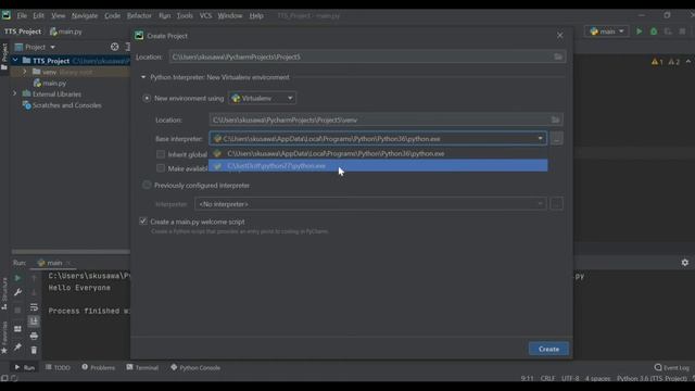 How to create Project with Specific Python version in PyCharm IDE | Machine Learning | Data Magic