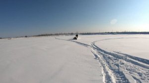Открытие сезона на снегоходе "Arctic Cat M800"/весенние покатушки/весна Якутия/Северная Сталь