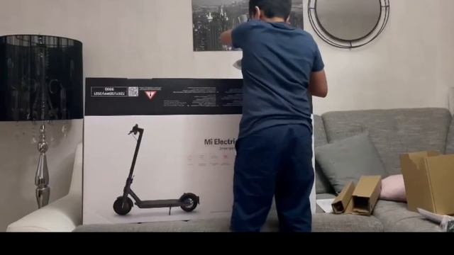 MI Electric Scooter 3 Unboxing