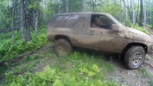 Когда дома скучно, а в грязи самое то. Поездка на водопад Тигровый по липкой грязи - 2км за 7 часов