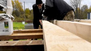 Продолжаем стройку. Баня день 42.